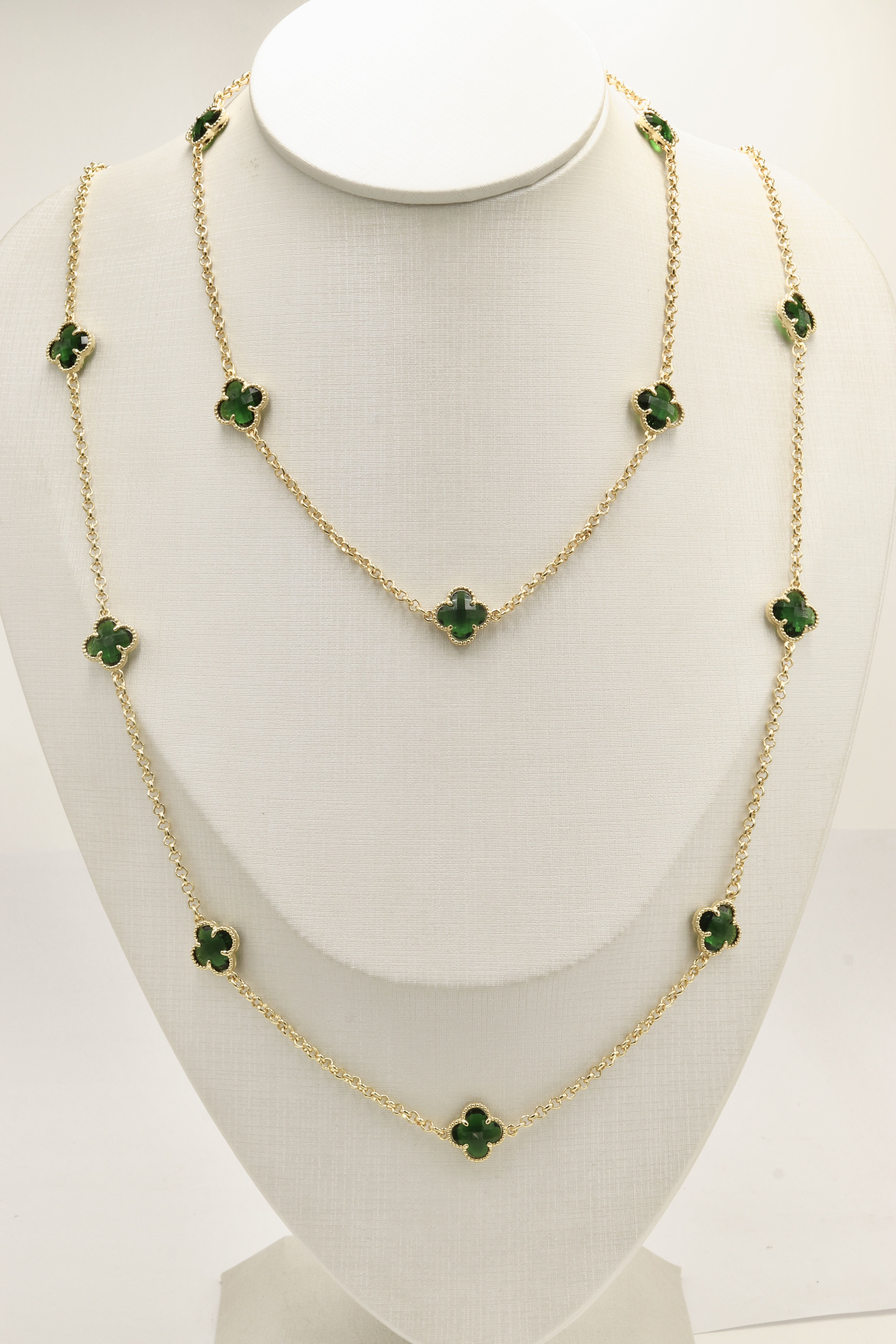 Colar V&C Cristal Choker - OURO - CL00077 — 3