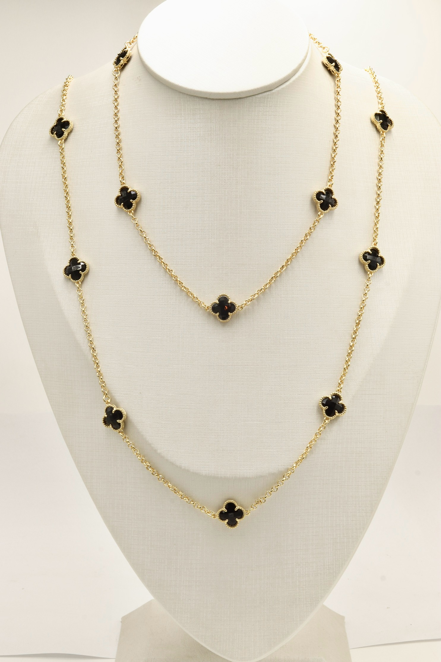 Colar V&C Cristal Choker - OURO - CL00077 — 1