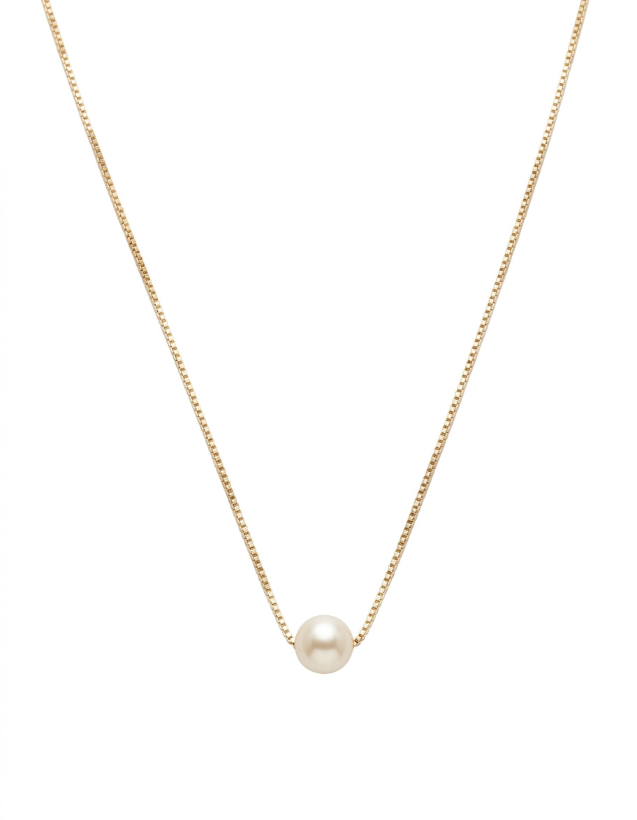 Colar PÉROLA SHELL ÚNICA P - CL00049