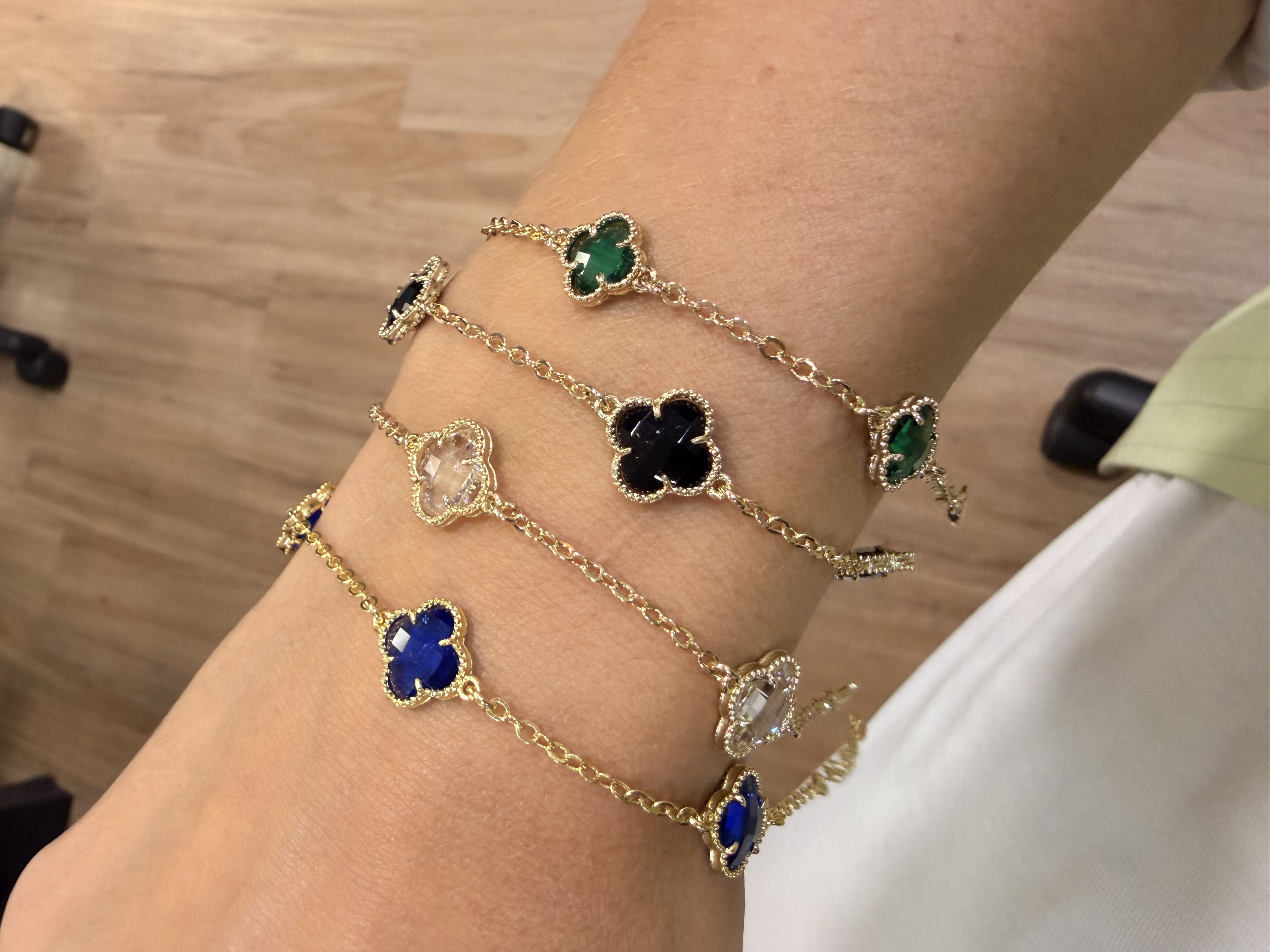 Pulseira V&C Cristal - OURO - PL00022 — 1