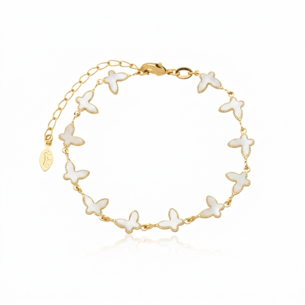 Pulseira Borboletas Lisas - PL00267 — 1