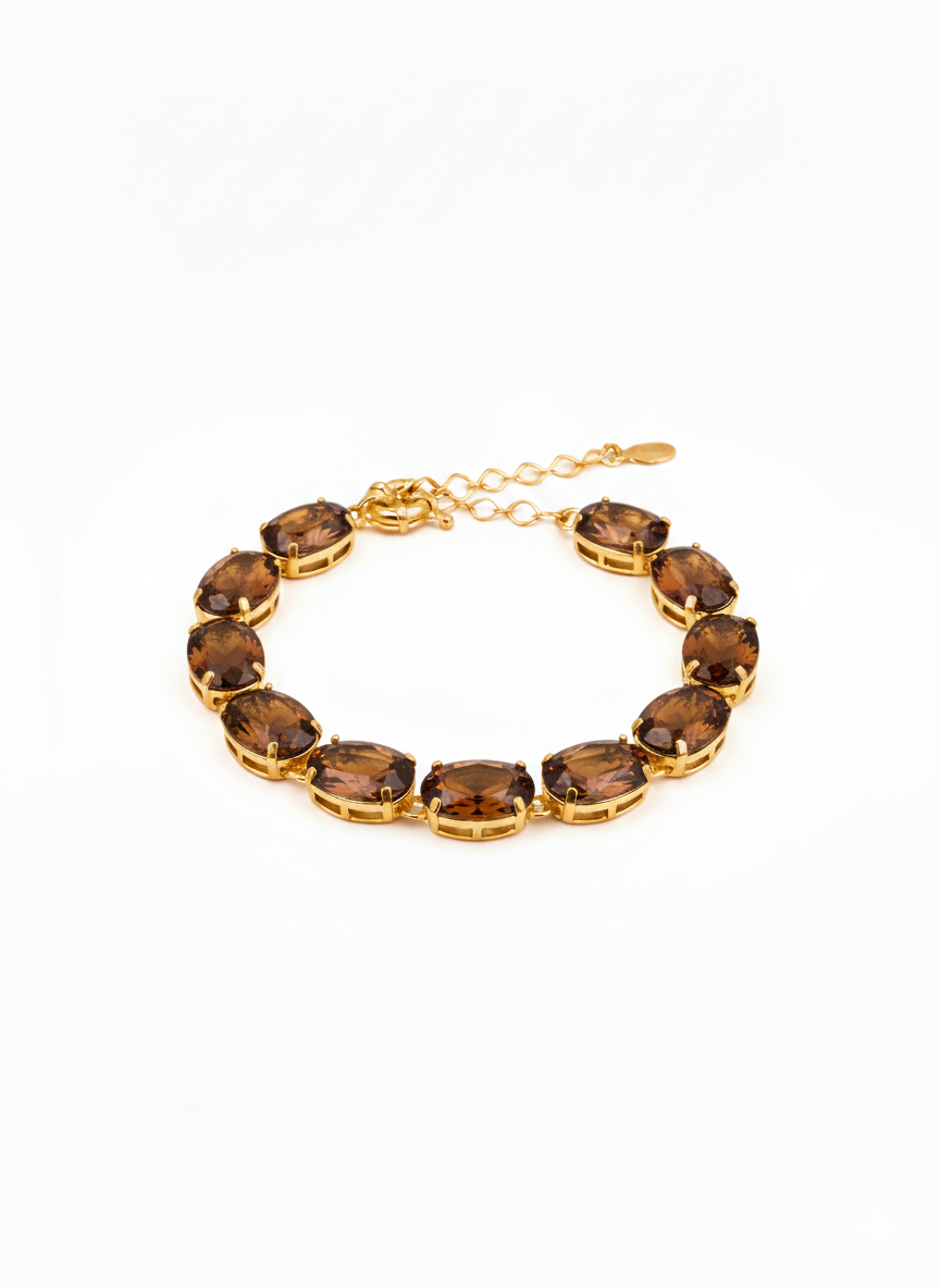 Pulseira Cristais Ovais 10x14 PL00168 — 1