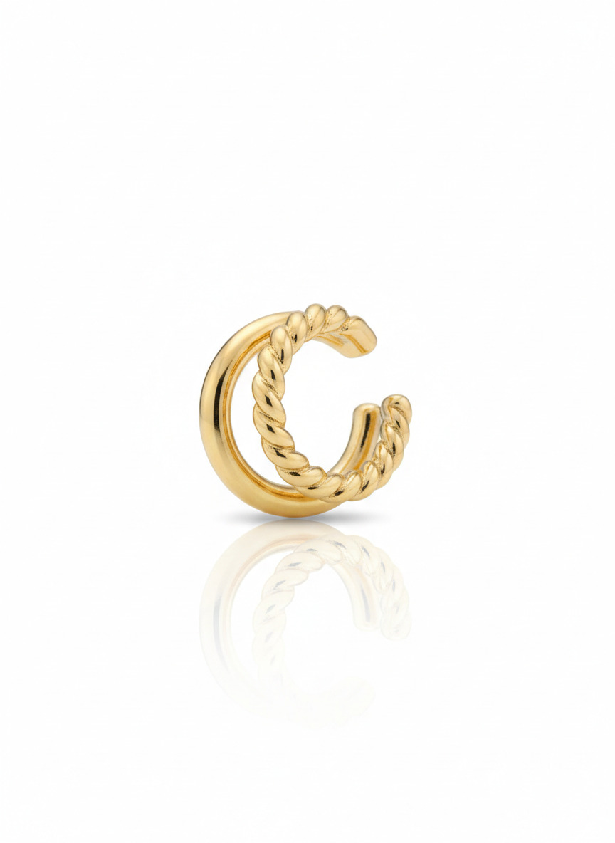 Piercing Fake Liso Dupla Fileira - PF00026