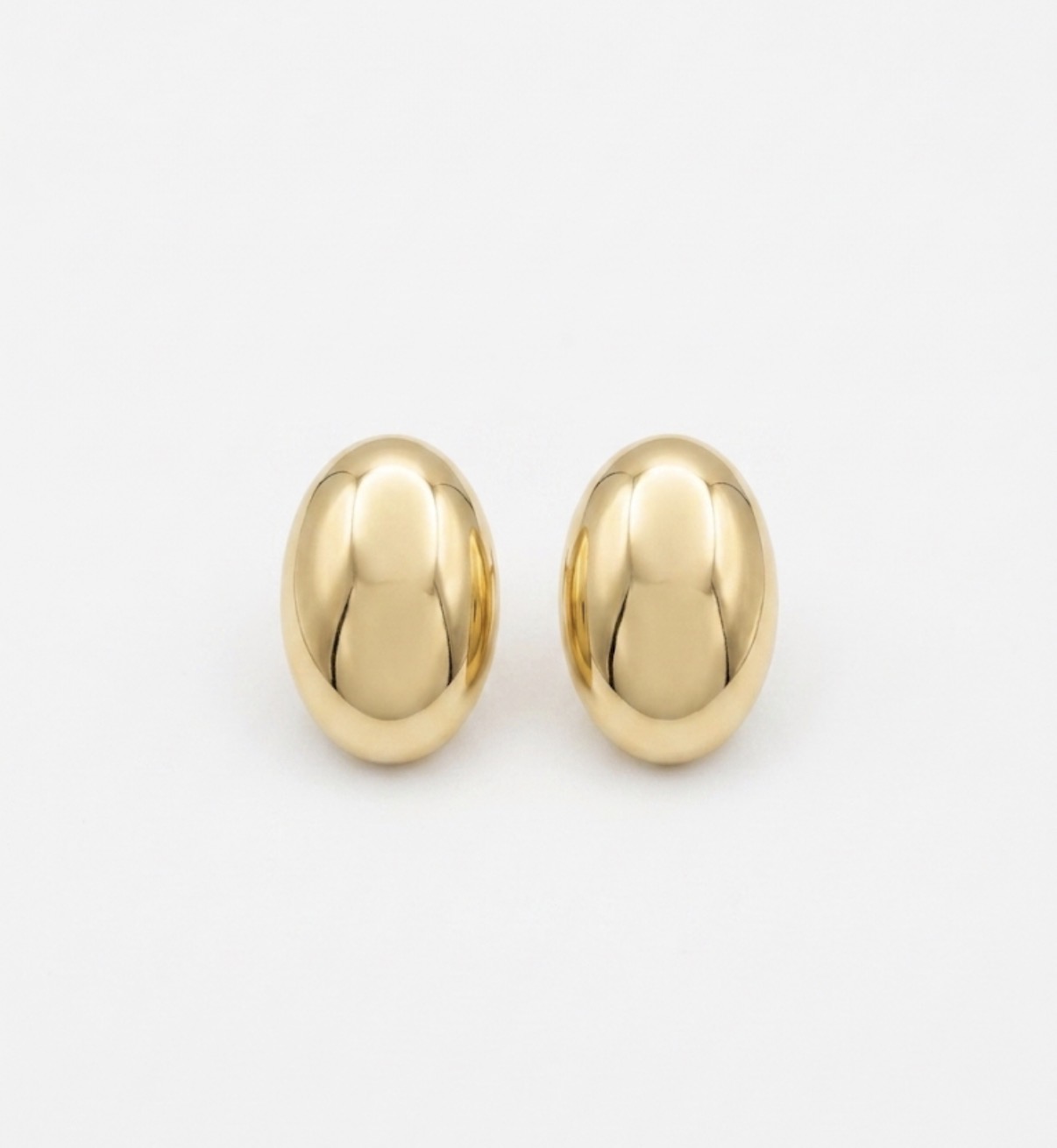 Brinco Oval Liso - BR00899 — 1