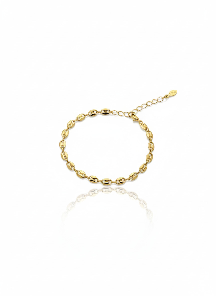 Pulseira Elo Lacre Chapa Lisa - PL00350 — 1
